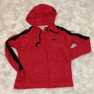 Pink VS zip-up hoodie M  NWOT